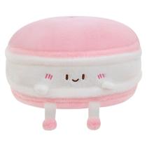 Macaron de desenho animado de boneca de pelúcia de 40 cm, copos redondos de pelúcia Macaron de desenho animado de boneca de pelúcia de 40 cm, copos redondos de pelúcia