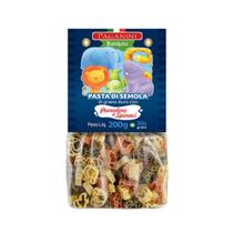 Macarrão Bambini Bichinhos Tricolor Paganini 200g Macarrão Bambini Bichinhos Tricolor Paganini 200g