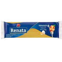 Macarrão com Ovos Espaguete N 8 Renata 500g Macarrão com Ovos Espaguete N 8 Renata 500g