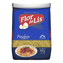 Macarrão Com Ovos Parafuso Flor De Lis Pacote 500g