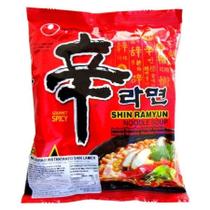 Macarrão Coreano Lamen Instantâneo Shin Apimentado 100g Nongshim Macarrão Coreano Lamen Instantâneo Shin Apimentado 100g Nongshim