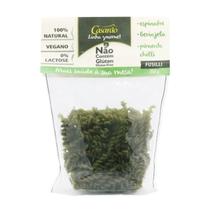 Macarrão de Arroz com Espinafre e Berinjela Fusilli Sem Glúten Casarão 300g Macarrão de Arroz com Espinafre e Berinjela Fusilli Sem Glúten Casarão 300g