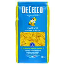 Macarrão de Trigo Grano Duro Fusilli 34 De Cecco 500g Macarrão de Trigo Grano Duro Fusilli 34 De Cecco 500g