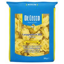 Macarrão de Trigo Grano Duro Lasagnette 202 De Cecco 500g Macarrão de Trigo Grano Duro Lasagnette 202 De Cecco 500g