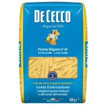 Macarrão de Trigo Grano Duro Penne Rigate 41 De Cecco 500g