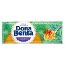 Macarrão Dona Benta Espaguete Sêmola 1Kg Embalagem c/ 12 Unidades Macarrão Dona Benta Espaguete Sêmola 1Kg Embalagem c/ 12 Unidades