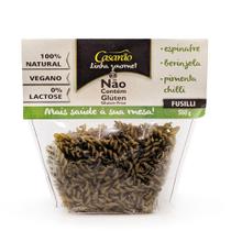 Macarrão Fusilli Espinafre/Beringela/Pimenta Chilli 300G - Casarao