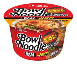 Macarrão Instantâneo Bowl Noodle Kimchi Nongshim 100g