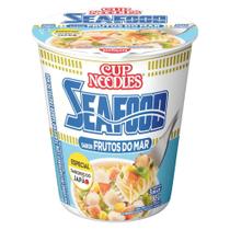 Macarrão Instantâneo Cup Noodles Frutos do Mar Seafood 65g - Nissin Macarrão Instantâneo Cup Noodles Frutos do Mar Seafood 65g - Nissin