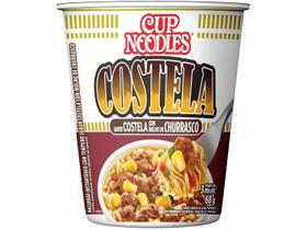 Macarrão Instantâneo Cup Noodles Sabor Costela com Molho de Churrasco com 68g