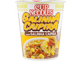Macarrão Instantâneo Cup Noodles Sabor Galinha Caipira 69g Macarrão Instantâneo Cup Noodles Sabor Galinha Caipira 69g