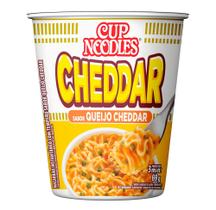 Macarrão Instantâneo Cup Noodles Sabor Queijo Cheddar com 69g