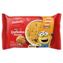 Macarrão Instantâneo Lámen Galinha Suave Minions Zero Fritura Isabela 75g Macarrão Instantâneo Lámen Galinha Suave Minions Zero Fritura Isabela 75g
