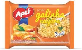 Macarrão Instantâneo Lámen Sabores Apti Miojo 85G Caixa 50