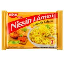 Macarrão Instantâneo Nissin Lámen 85G Sabor Galinha Capira