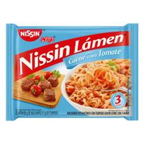 Macarrão Instantâneo Nissin Lámen Sabor Carne com Tomate 85g