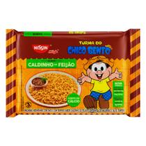 Macarrão Instantâneo Nissin Miojo Turma do Chico Bento Sabor Caldinho de Feijão 70g Macarrão Instantâneo Nissin Miojo Turma do Chico Bento Sabor Caldinho de Feijão 70g
