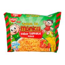 Macarrão Instantâneo Nissin Turma da Mônica Sabor Tomate Suave com 85g