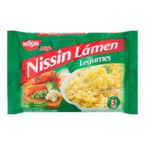 Macarrão Instantâneo sabor Legumes Nissin Lámen 85g