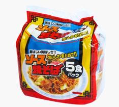 Macarrão Instantâneo Yakisoba c/ 5 Pacotes - Sunaoshi - 410g