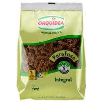 Macarrão Integral Parafuso Orquídea Pacote 500g