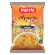 Macarrão Isabela Alfabeto Animado com Ovos 500g