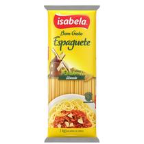 Macarrão Isabela Sêmola Sem Ovos Espaguete 1kg Macarrão Isabela Sêmola Sem Ovos Espaguete 1kg