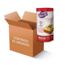 Macarrão Konjac Massa MF tipo Lasanha contendo 05 unidades de 270g