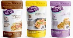 Macarrão Konjac Massas Tipo Bucatini,Cabelo de Anjo,Noodles de 270g-Kit 03 unidades Macarrão Konjac Massas Tipo Bucatini,Cabelo de Anjo,Noodles de 270g-Kit 03 unidades