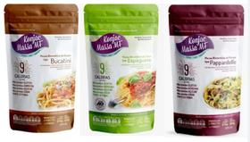 Macarrão Konjac Massas Tipo Bucatini,Espaguete,Pappardelle de 270g-Kit 03 unidades Macarrão Konjac Massas Tipo Bucatini,Espaguete,Pappardelle de 270g-Kit 03 unidades