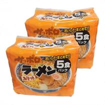 Macarrão Lamen Sabor Missô Pacote 5unid (kit Com 2) Sapporo