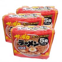 Macarrão Lamen Sabor Shoyu Pacote 5unid (kit Com 3) Sapporo Macarrão Lamen Sabor Shoyu Pacote 5unid (kit Com 3) Sapporo