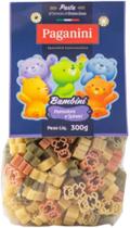 Macarrão paganini ursinhos bambini 300g Macarrão paganini ursinhos bambini 300g