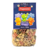 Macarrão Paganini Ursinhos Tricolor Bambin 300G Macarrão Paganini Ursinhos Tricolor Bambin 300G