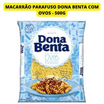 Macarrão Parafuso Dona Benta Massa Com Ovos - Original Nfe