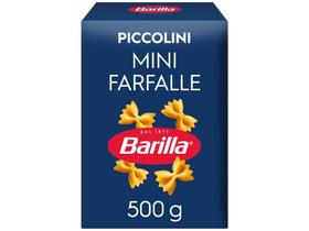 Macarrão Piccolini Mini Farfalle Grano Duro Barilla 500g Macarrão Piccolini Mini Farfalle Grano Duro Barilla 500g