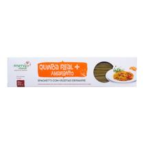 Macarrão Quinoa Real Amaranto Spaghetti Mundo Da Quinoa Verde 300g