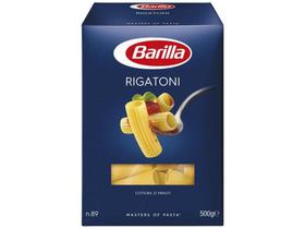 Macarrão Rigatoni Grano Duro Barilla - Seca 500g