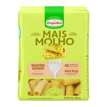 Macarrão Rigatoni Riscado com Ovo Orquídea 400g Macarrão Rigatoni Riscado com Ovo Orquídea 400g