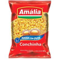 Macarrão Santa Amália 500g Com Ovos Conchinha - Santa Amalia