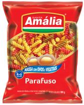 Macarrão Santa Amália 500g Parafuso Com Ovos E Vegetais