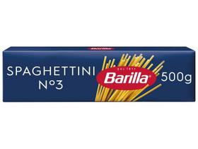 Macarrão Spaguettini Nº3 Barrila 500g Macarrão Spaguettini Nº3 Barrila 500g