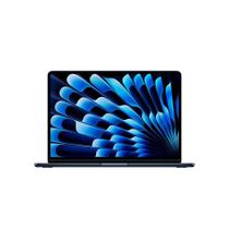 MacBook Air Apple 13" Chip M4, CPU 10 Núcleos, GPU 8 Núcleos, Neural Engine 16 Núcleos, 16GB RAM, SSD 256GB, Meia-noite - MW123BZ/A