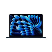 MacBook Air Apple 13", M3, CPU 8 Núcleos, GPU 8 Núcleos, Neural Engine 16 Núcleos, 16GB RAM, SSD 256GB, Meia-noite - MC8K4BZ/A