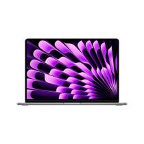 MacBook Air Apple 15", M3, CPU de 8 Núcleos, GPU de 10 Núcleos, 8GB RAM, SSD 512GB, Cinza-espacial - MRYN3BZ/A