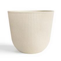 Maceta redonda grande Worth Garden 44.5 cm x 39.5 cm Beige Maceta redonda grande Worth Garden 44.5 cm x 39.5 cm Beige