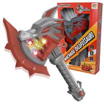 Machado Dinossauro Infantil Brinquedo Dino Luz Som Movimento