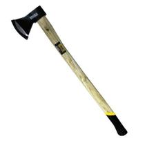 Machado Lenhador 1400g Cabo Madeira 70cm Cabeça Quadrada - DTOOLS