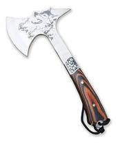 Machado Lobo Viking Tático Aço Militar Afiado Com Bainha Machado Lobo Viking Tático Aço Militar Afiado Com Bainha