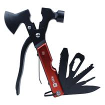 Machado multiuso Ntk Magaiver aço compacto para camping